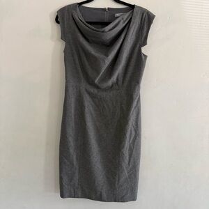 Classiques Entier Charcoal Midi Dress